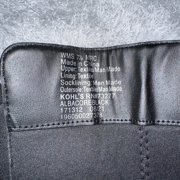 SO Albacore Women's Wedge Knee-High Boots Size 7.5 - Picture 6 of 6